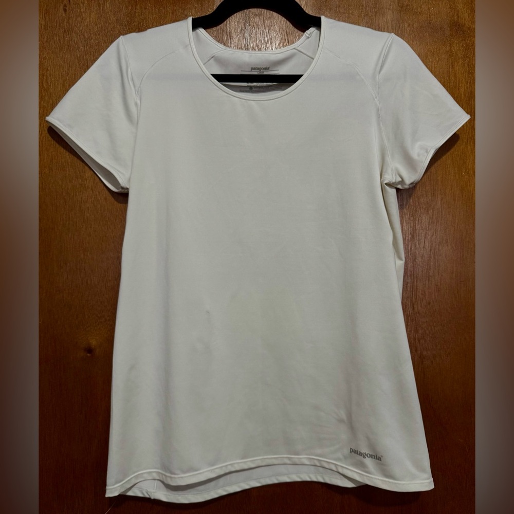 Patagonia Women's White Short Sleeve Tee